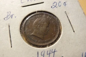 1944 CHILE 20 CENTAVOS - Bild 1 von 2