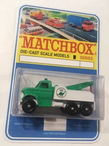 Matchbox Lesney #71 Custom Sinclair Heavy Wreck Truck Blister Pack. - Picture 1 of 6