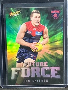 2024 AFL SELECT TOM SPARROW FUTURE FORCE GREEN DEMONS CARD #FFG54 d#021/195 - Bild 1 von 2