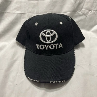 Sombrero Toyota Logo Bordado Negro Con Bordado Blanco e Impresión Foto 1 de 4