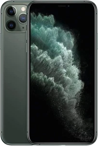 Apple iPhone 11 Pro, 256GB, Midnight Green - Unlocked (Renewed) - Foto 1 di 4