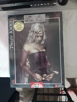 Quebra-cabeça Educa Victoria Frances Angel of Death 1000 peças feito na Espanha - Imagem 1 de 3