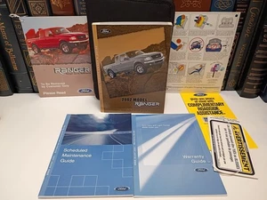 2002 Ford Ranger Owners Manual Set W/ Owner Experience CD & Zippered Case XNice - Bild 1 von 7
