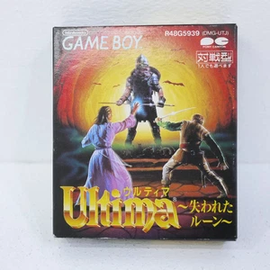 ULTIMA Ushinawareta Runes Nintendo Game Boy Japan Import Free shipping FedEx DHL - Picture 1 of 8