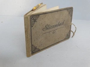 Cuaderno de bocetos con 12 dibujos/estudios a lápiz - P. Schmitz - Retratos - 1910 - Imagen 1 de 9