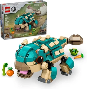 LEGO Jurassic World Baby Bumpy: Ankylosaurus Dinosaur Toy for Camp... - Picture 1 of 6
