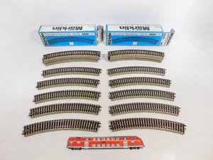 Märklin H0 AC 20x 5200 Track Piece M-Track Curved Very Good + Box #EF633-3 - Picture 1 of 5