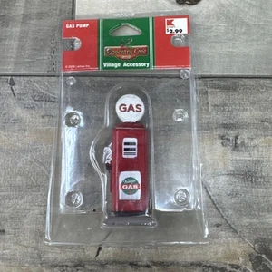 Lemax 2009 Coventry Cove Village Gas Pump Accessory # 94022KM NEW - Picture 1 of 2