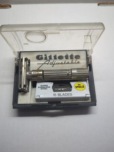 Gillette Fat Boy Executive Razor 1950s/60s Vintage | eBay