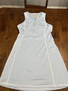 J Crew Athletic Dress Size Medium With Shorts Light Blue - Picture 1 of 7
