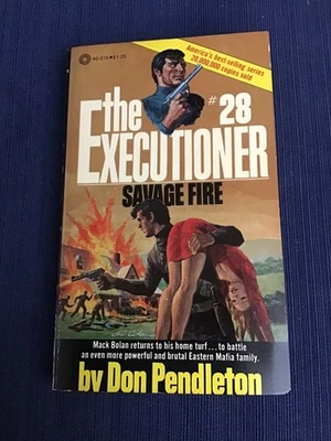 The Executioner #28 Savage Fire By Don Pendleton Paperback - Image 1 of 4