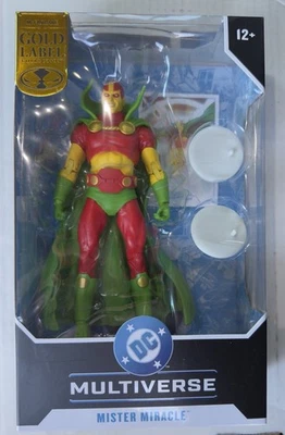"Figura de acción McFarlane Toys DC Multiverse Gold Label Mister Miracle 7"" - Nueva" Foto 1 de 3