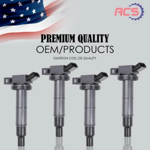 UF333 Set of 4 Ignition Coil For Camry Lexus Scion Rav4 Highlander TC 2.4L - Picture 1 of 13