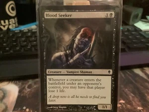MTG - Magic the Gathering Card - Blood Seeker - Creature - Zendikar - Picture 1 of 1