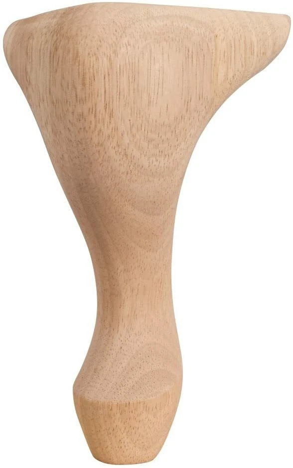 UNA-4-1/2" x 4-1/2" x 8" Pata Reina Ana Tradicional  Foto 1 de 1