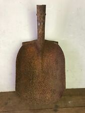 Old Large Rusty Sand Scoop Shovel Beach Sand Castle Fire Place Ash Tool USA