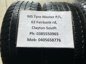 2 x 235 55 18 GoodYear Fortera HL Edition % 80 Tread.Fitting.Available,Freight - Picture 1 of 3