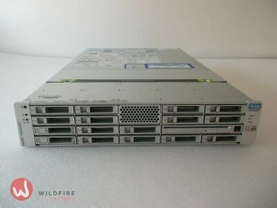 Sun Fire X4240 2x 6Core 2.6GHz, 32GB, RAID card, 2x 146GB, DVD, 2x PSUs, Rails - Image 1 of 2