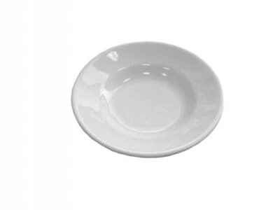 Set 12 Piatti Fondi da Tavola in Porcellana Bianco Tivoli Saturnia