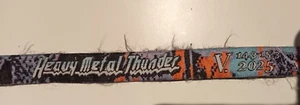 Heavy Metal Thunder Festival 2025 wristband Bändchen live Konzert wrist band - Bild 1 von 2