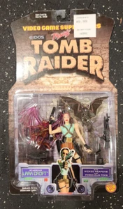 1997 ToyBiz Eidos The Tomb Raider Lara Croft Action Figure - NEW Sealed - Picture 1 of 5