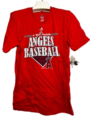 Majestic YOUTH Los Angeles Angels of Anaheim Camiseta Manga Corta ROJA - XL (18) Foto 1 de 4