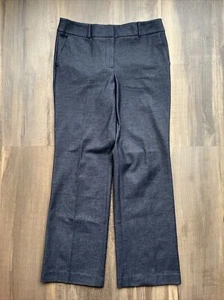 Talbots Women’s Dress Pants Cotton Blend Size 8 Greyish Blue - Picture 1 of 12