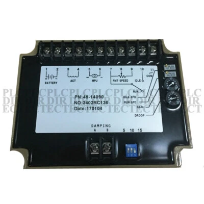 NUEVO Generador Governor EFC4914090 49-14090 Unidad de Control de Velocidad Foto 1 de 3