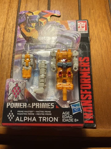 Prime Master ALPHA TRION / LANDMINE Transformers Power of the Primes 2017 NISB Cover