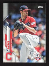 2020 Topps Opening Day   Shane Bieber #136 Cleveland Indians