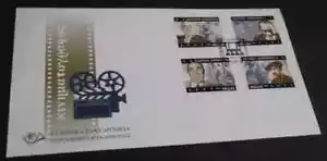 GRIECHENLAND 1997 GRIECHISCHES KINO, GRIECHISCHE KOMIKER auf COVER ERSTER TAG, FDC, FOTOPOULOS!! - Bild 1 von 2