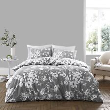 Reversible Floral Duvet Cover Set with Pillowcase Printed Bedding Quilt Covers