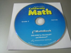 Houghton Mifflin California Math - eMath Book - Grade 2 (PC & MAC, DVD-ROM) - Picture 1 of 1