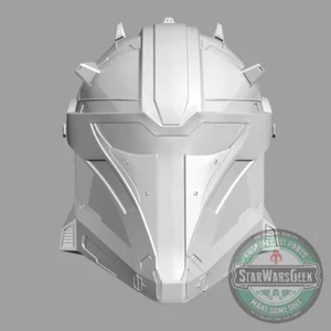 Armorer Spartan Original Star Wars / HALO Mashup Custom Kopf für Actionfiguren - Bild 1 von 2