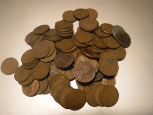 100 Wheat Cents - Picture 1 of 2