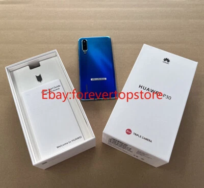 New Huawei P30 ELE-L29 Multi Colour 128GB 6.1" Dual Sim GPS Smartphone Unlocked - Image 1 of 4