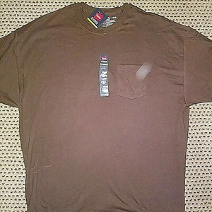 Camiseta Hanes Classic Cuello Redondo ComfortSoft SIN ETIQUETAS Para Hombre Talla XL MARRÓN NUEVA CON ETIQUETAS - Imagen 1 de 5