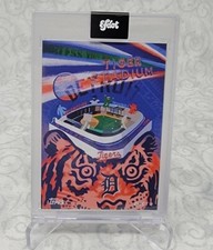 2021 TOPPS X by EFDOT ICONIC STADIUM SERIES 2 TIGER STADIUM #7 DETROIT TIGERS