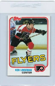 1981/82 Topps #E107 Ken Linseman Flyers NM *79 - Picture 1 of 1