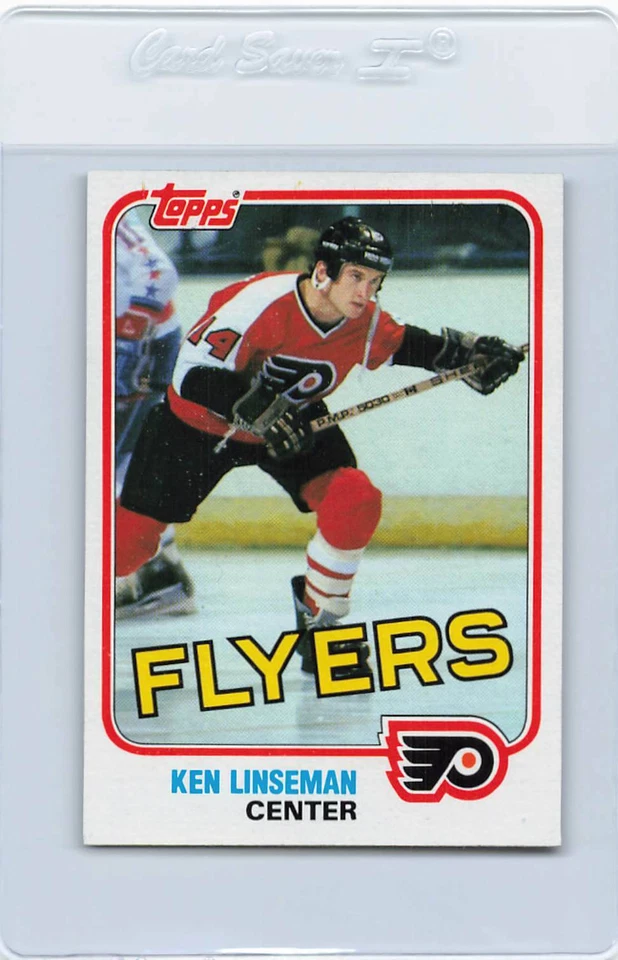 1981/82 Topps #E107 Ken Linseman Flyers NM *79 - Image 1 of 1