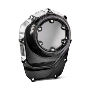 Performance Machine Moto Motorcycle Cam Cover Vision Black Anodized Contrast Cut - Picture 1 of 1