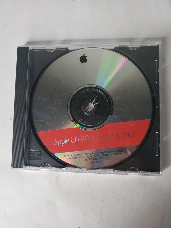 apple cd-rom titles sampler 1992 - Image 1 of 1