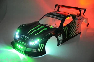 RC LED Light Set for On-Road Drifter or Rally Car #38 - Picture 1 of 11