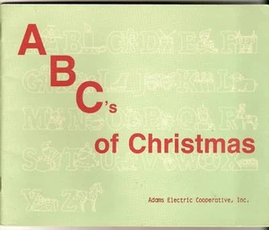 ABC's of Christmas Booklet of Crafts & Recipes 1980's - Imagen 1 de 1