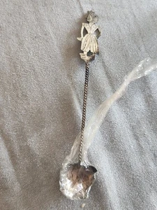 Javanische Kunst Figur Silber Löffel Vintage - Bild 1 von 6