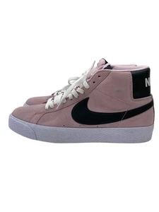 Nike High Cut Sneakers 28.5Cm Pnk KOO10 - Picture 1 of 6