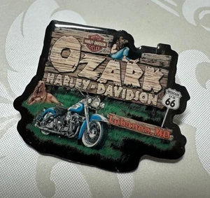 Ozark Harley Davidson Lebanon Missouri Dealer Vest Lapel Pin - Picture 1 of 3