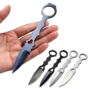 Cuchillo de hoja fija Tactical Dagger 440C BM176 caza camping supervivencia cuchillo - Imagen 1 de 14