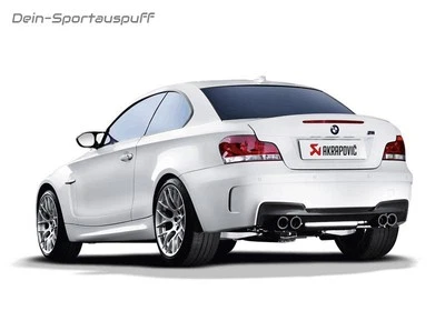 Impianto Completo Akrapovic Titan Duplex Da Kat BMW Serie 1 M Coupe E82 - Immagine 1 di 4