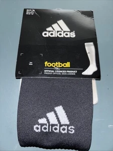 Four pairs Football Socks Black Home Socks with red and white detail - Picture 1 of 5